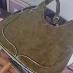 Green Prada Leather Women's Bag